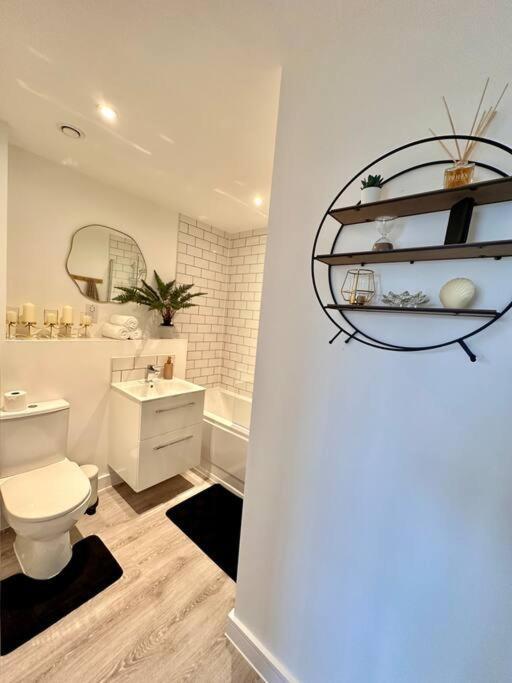 Central Derby Urban 2 Bedroom Flat - An Oasis Of Elegance! Free Parking And Wifi Suitable For Families And Professionals Dış mekan fotoğraf